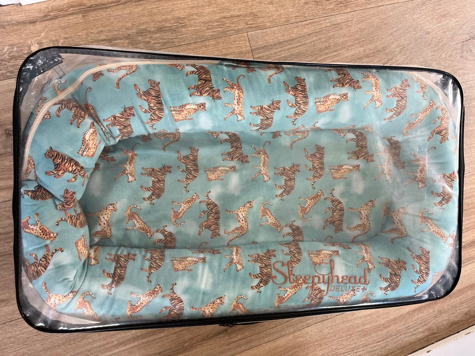Sleepyhead Deluxe+ babynestje tijgerprint, Ophalen of Verzenden, Zo goed als nieuw, Overige typen