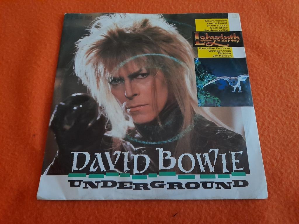 David Bowie - Underground (1986), Originele persing, Ophalen of Verzenden, Gebruikt, Pop