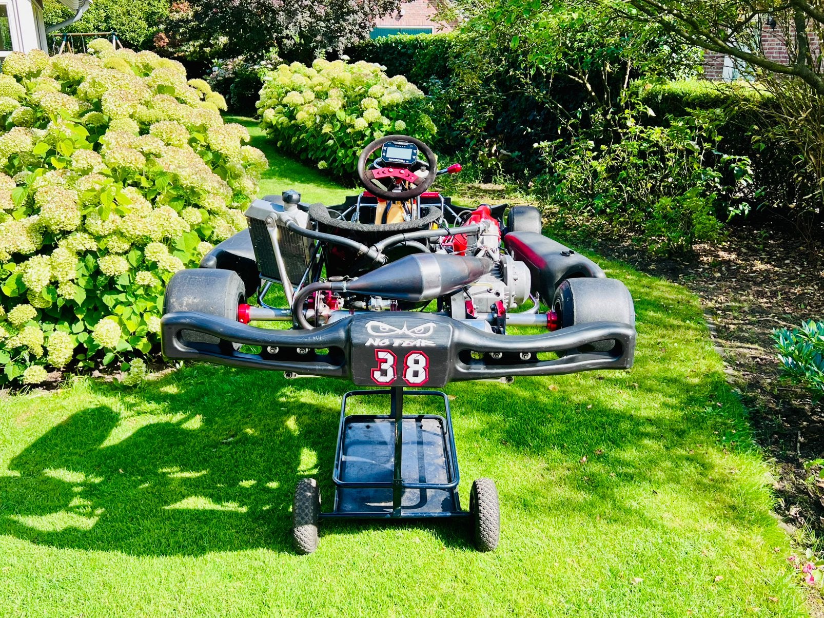 Pavesi KZ Tibikart schakelkart - zeer netjes!, Sport en Fitness, Ophalen, Gebruikt, Kart