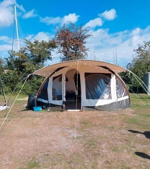 2 x jamet dakota met bermkeuken, Caravans en Kamperen, Ophalen, Beige, Aanwezig, Meer dan 6