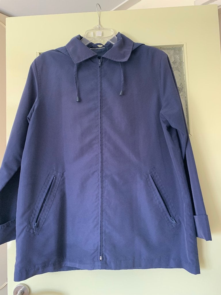 Jas, Ophalen of Verzenden, Zo goed als nieuw, Maat 38/40 (M), Blauw