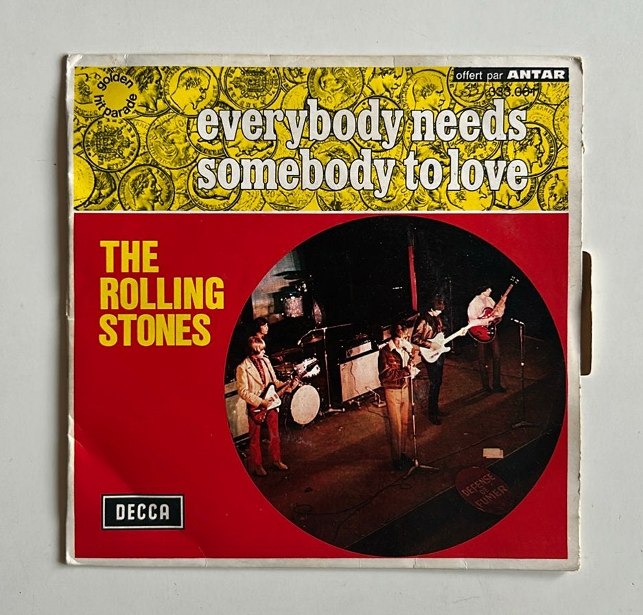 single Rolling Stones Everybody Needs Somebody To Love, Ophalen of Verzenden, Zo goed als nieuw, Pop