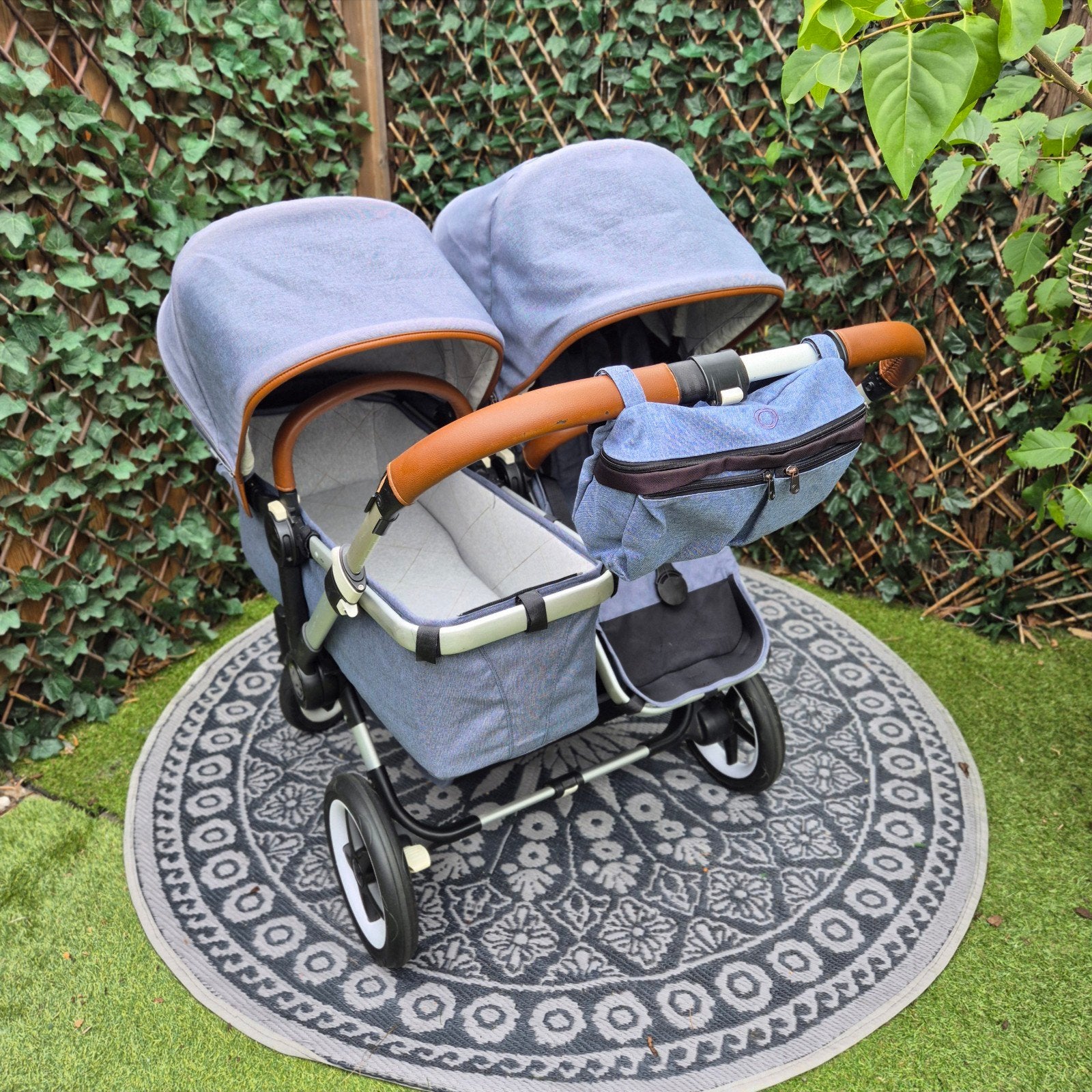 Zeer complete Bugaboo Donkey Twin Weekender Limited Edition, Kinderen en Baby's, Kinderwagens en Combinaties, Ophalen, Bugaboo