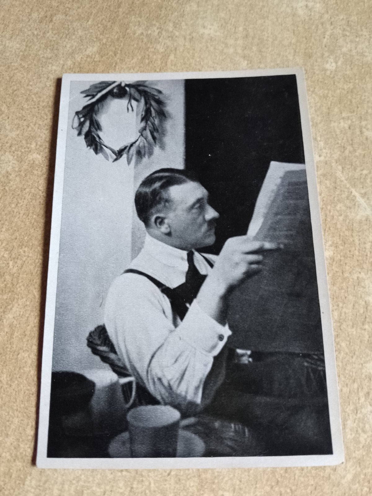 Zeldzame foto van Adolf Hitler 1924, Landsberg gevangeni, Verzenden, Overige soorten, Duitsland, Foto of Poster