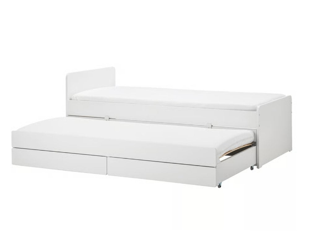Eenpersoonsbed met matras, Ophalen, Eenpersoons, 210 cm, Bedbodem