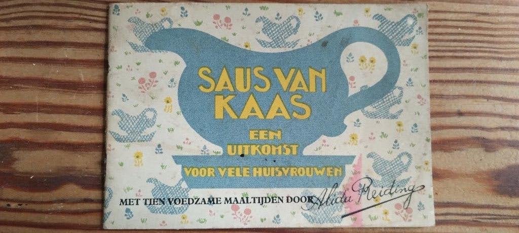 Reclame boekje over kaas uit de jaren dertig, Ophalen of Verzenden, Gelezen, Nederland en België