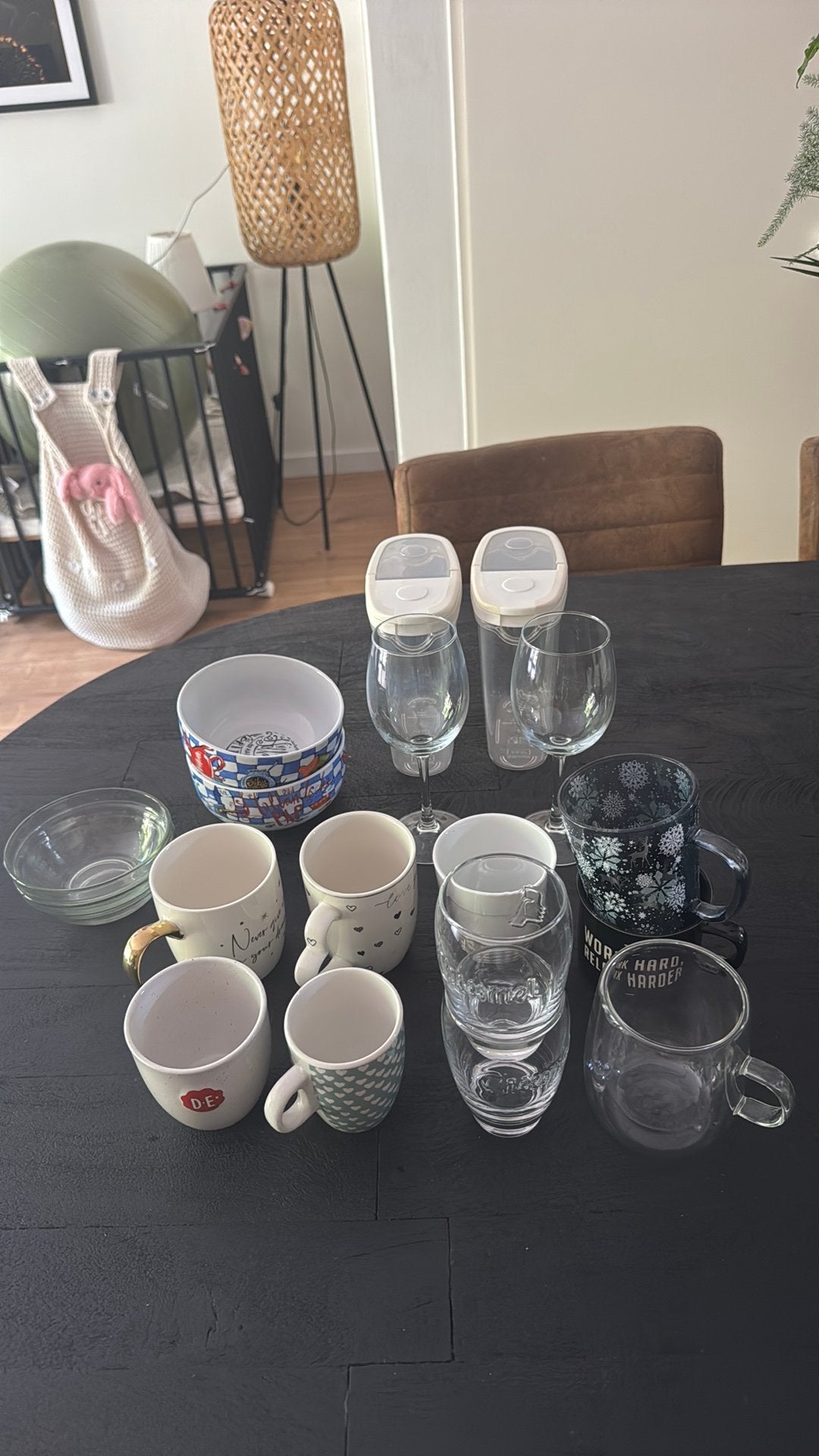 Servies, Ophalen