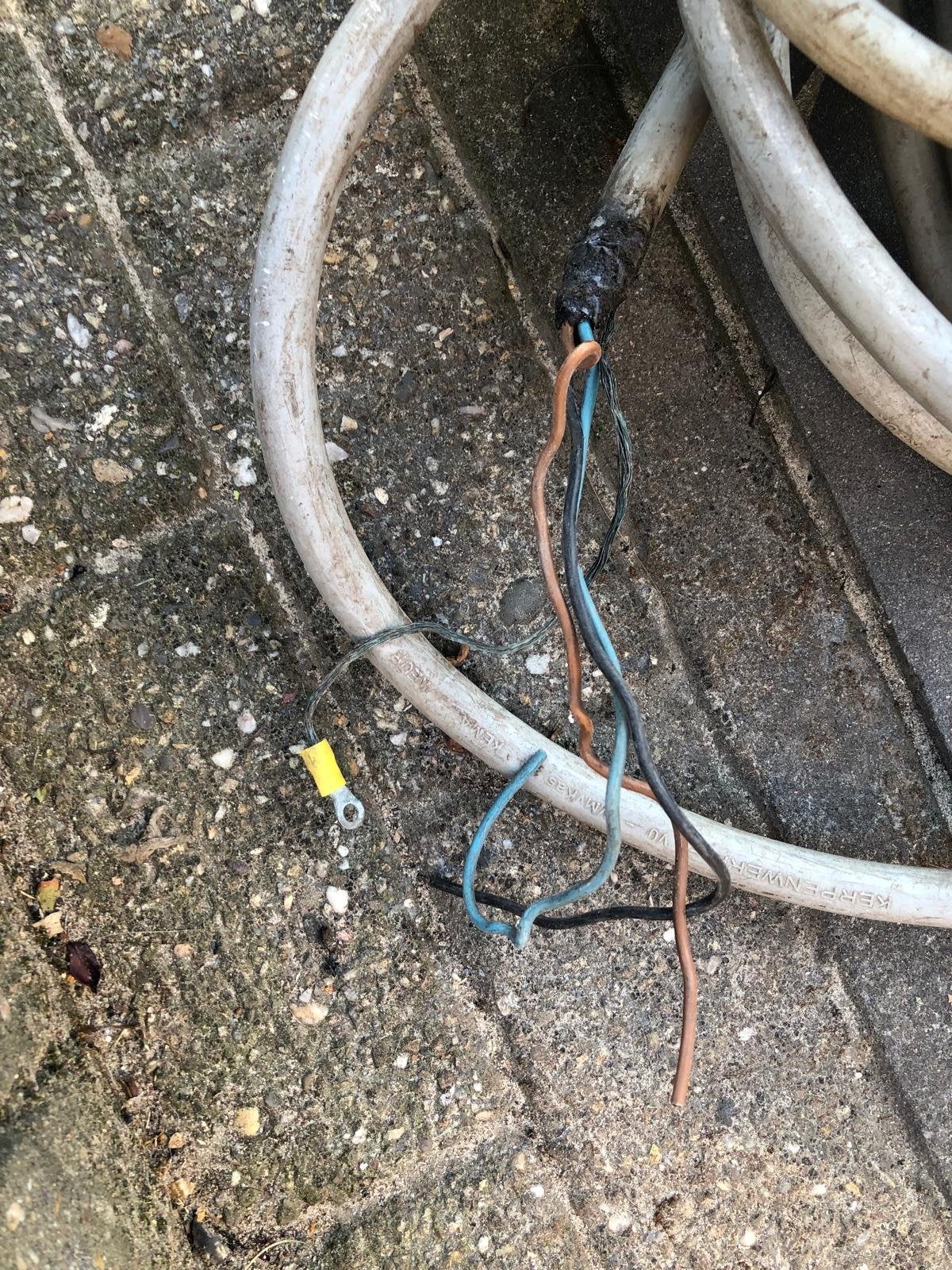 Grondkabel, Ophalen of Verzenden, Gebruikt, Overige merken, Kabel of Snoer