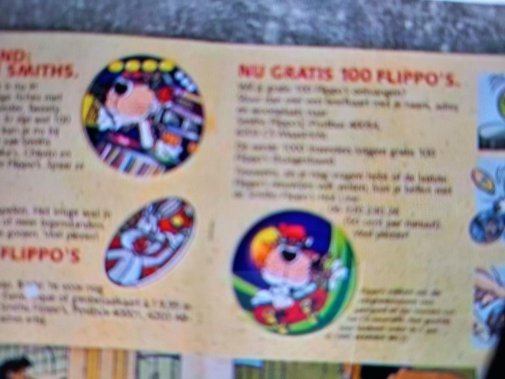 Flippo flyer, Ophalen of Verzenden, Losse flippo's