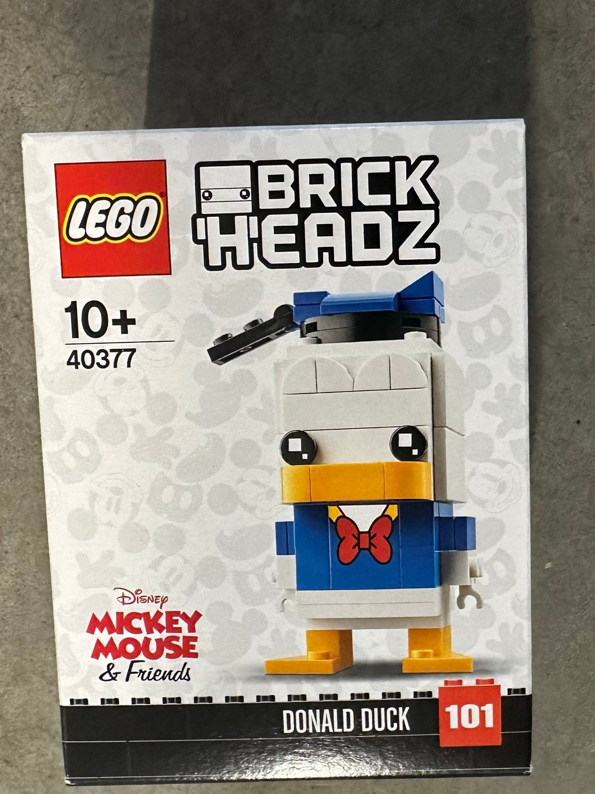 LEGO BrickHeadz 40377 Donald Duck - Nieuw in doos, Ophalen, Nieuw, Overige merken