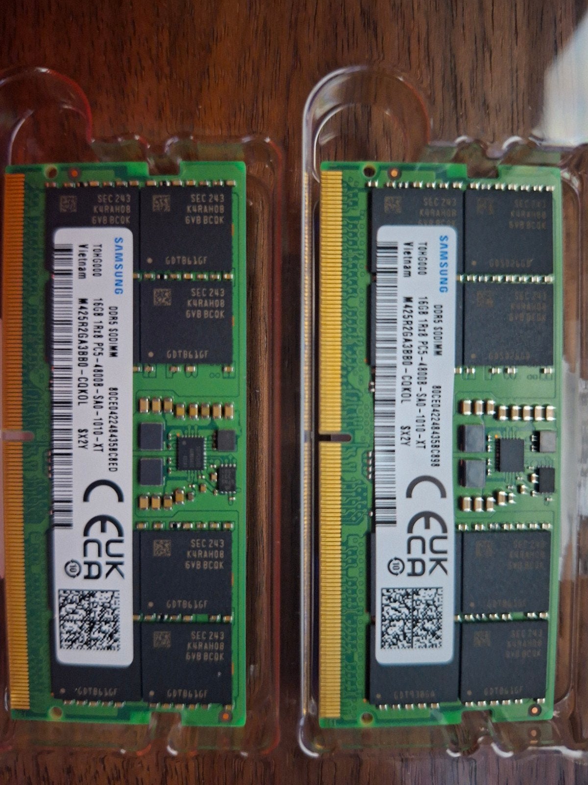 32GB DDR5 SODIMM 4800MHZ 2X16GB, 32 GB, Verzenden, Zo goed als nieuw, DDR5