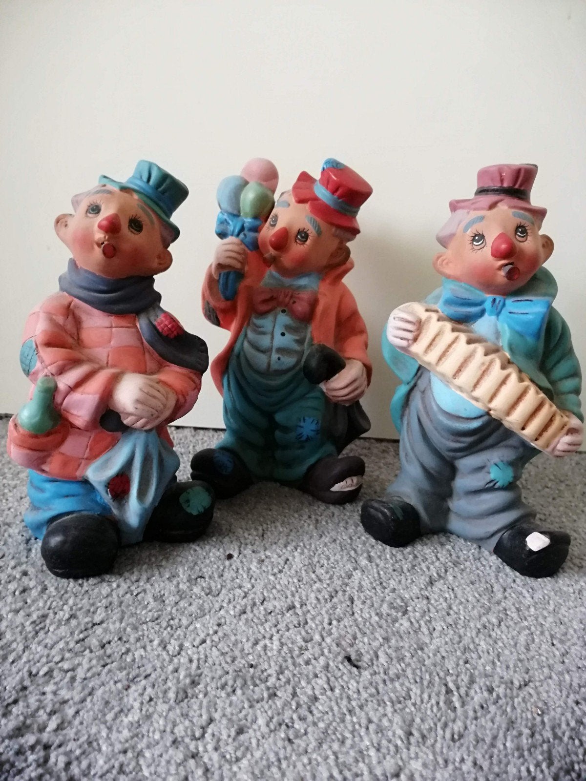 Set met 3 straatmuzikanten spaarpotten, Ophalen of Verzenden, Zo goed als nieuw