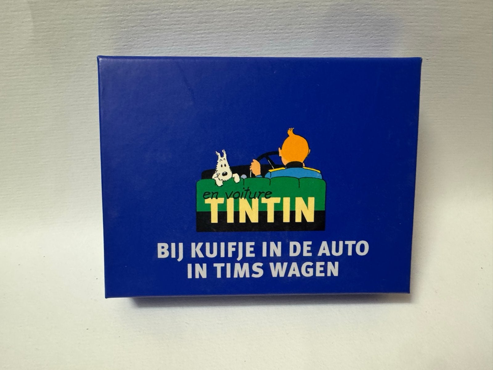 Kuifje in de auto kaartspel - Nieuwstaat, Een of twee spelers, Ophalen of Verzenden, Nieuw