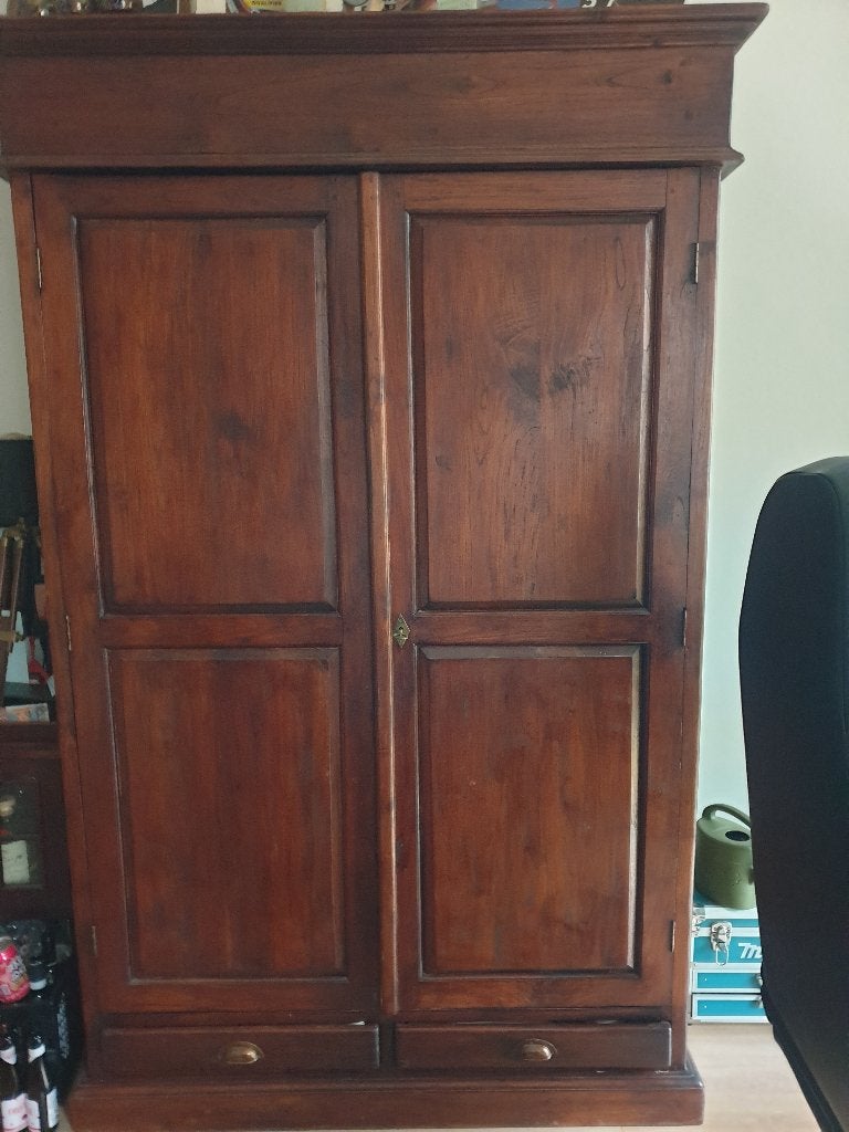 Houten LegKast kan voor slaapkamer, huiskamer, Ophalen, Zo goed als nieuw, 150 tot 200 cm, 25 tot 50 cm