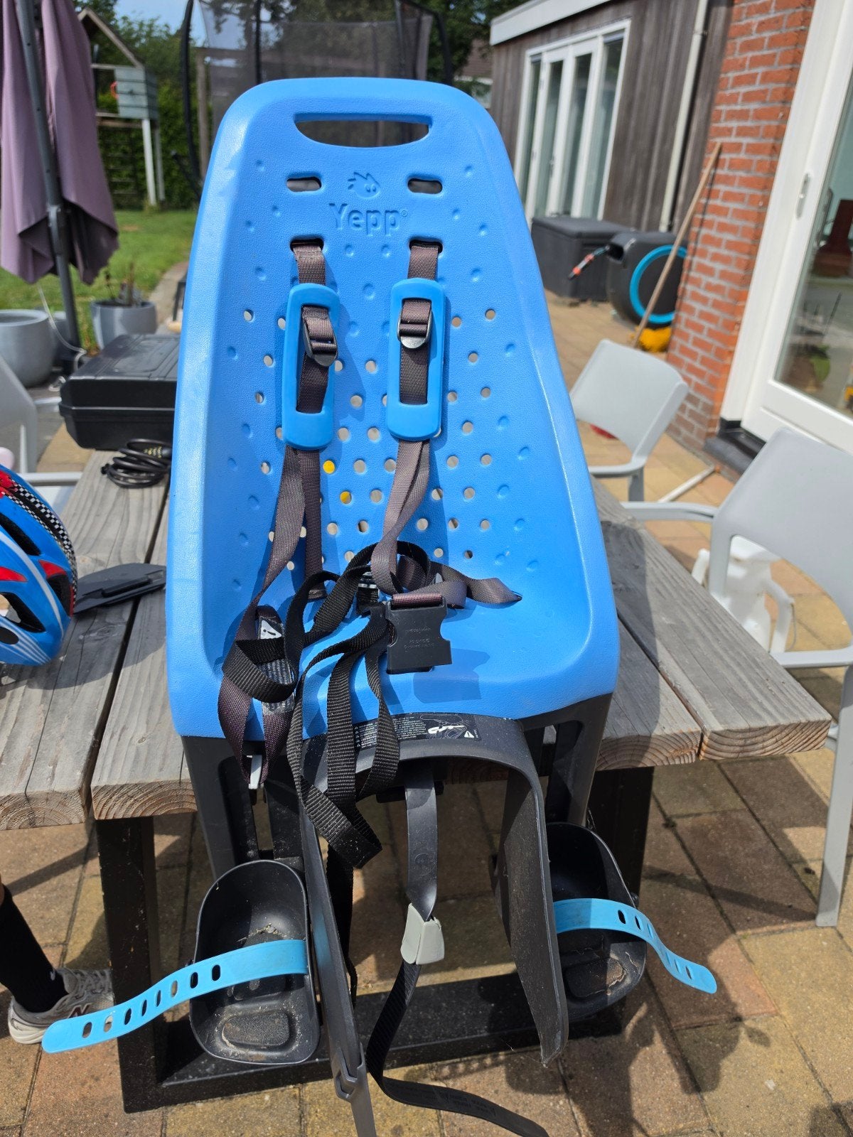 Thule Yepp Achterzitje voor Kinderen - Blauw, Ophalen, Achterzitje, Yepp, 0 t/m 18 kg