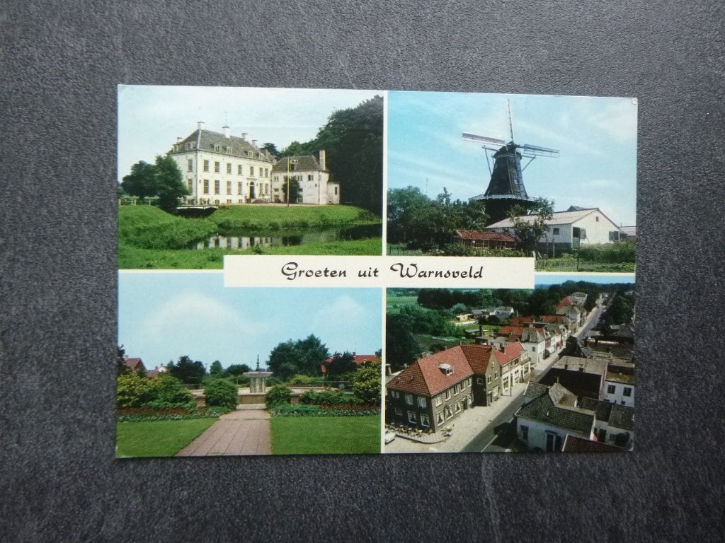 Warnsveld, panorama/molen 1982, Verzenden, 1980 tot heden, Gelopen, Noord-Brabant