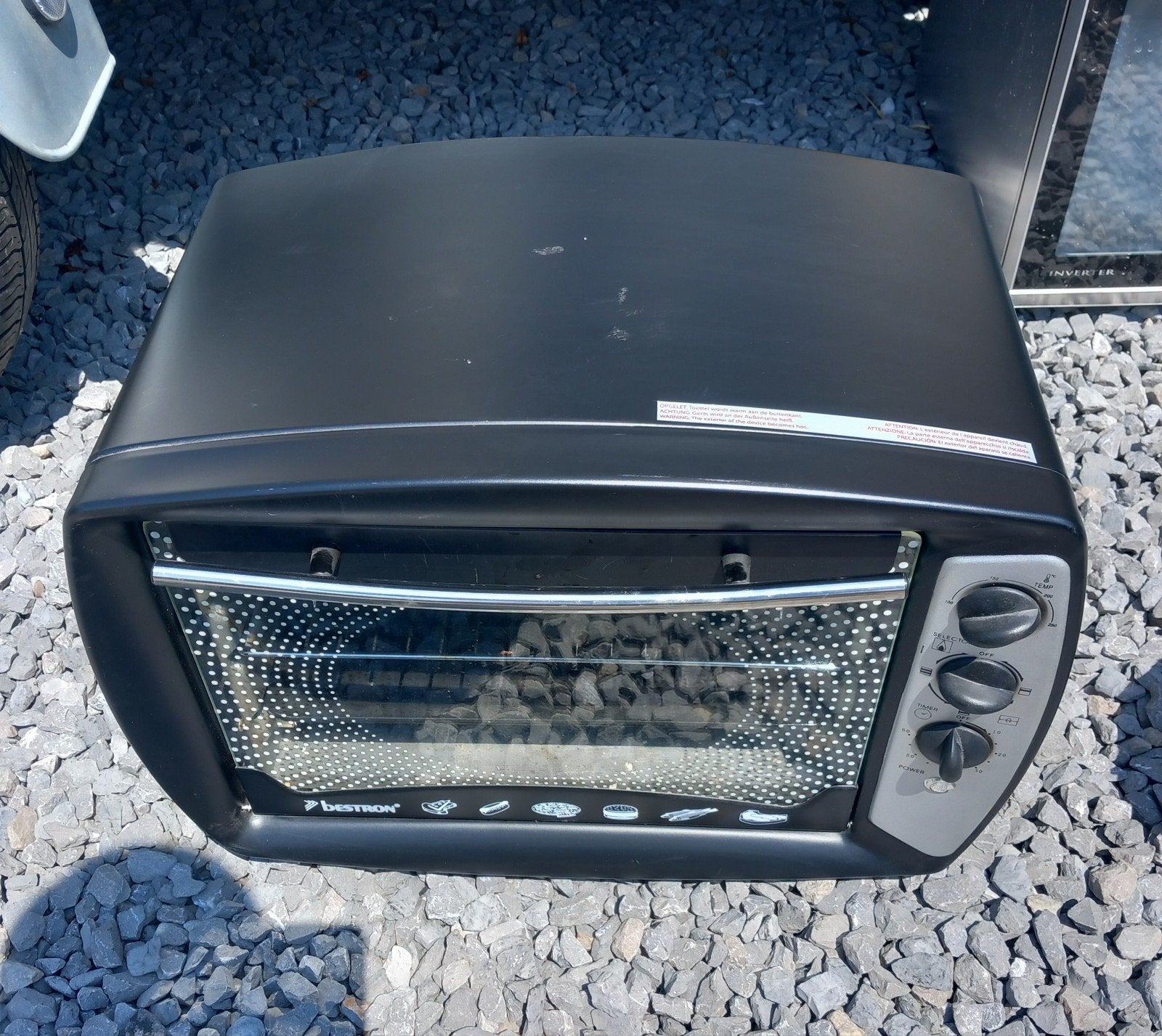 Bestron Camping Mini-oven AGL30 Compact en Handig, Witgoed en Apparatuur, Ovens, Ophalen, Minder dan 45 cm, Minder dan 45 cm, Vrijstaand