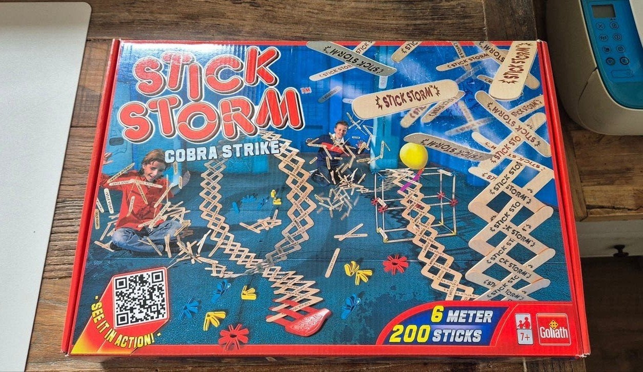 Stick Storm Cobra Strike - Bouwset met 200 stokjes, Ophalen of Verzenden, Zo goed als nieuw, Overige merken
