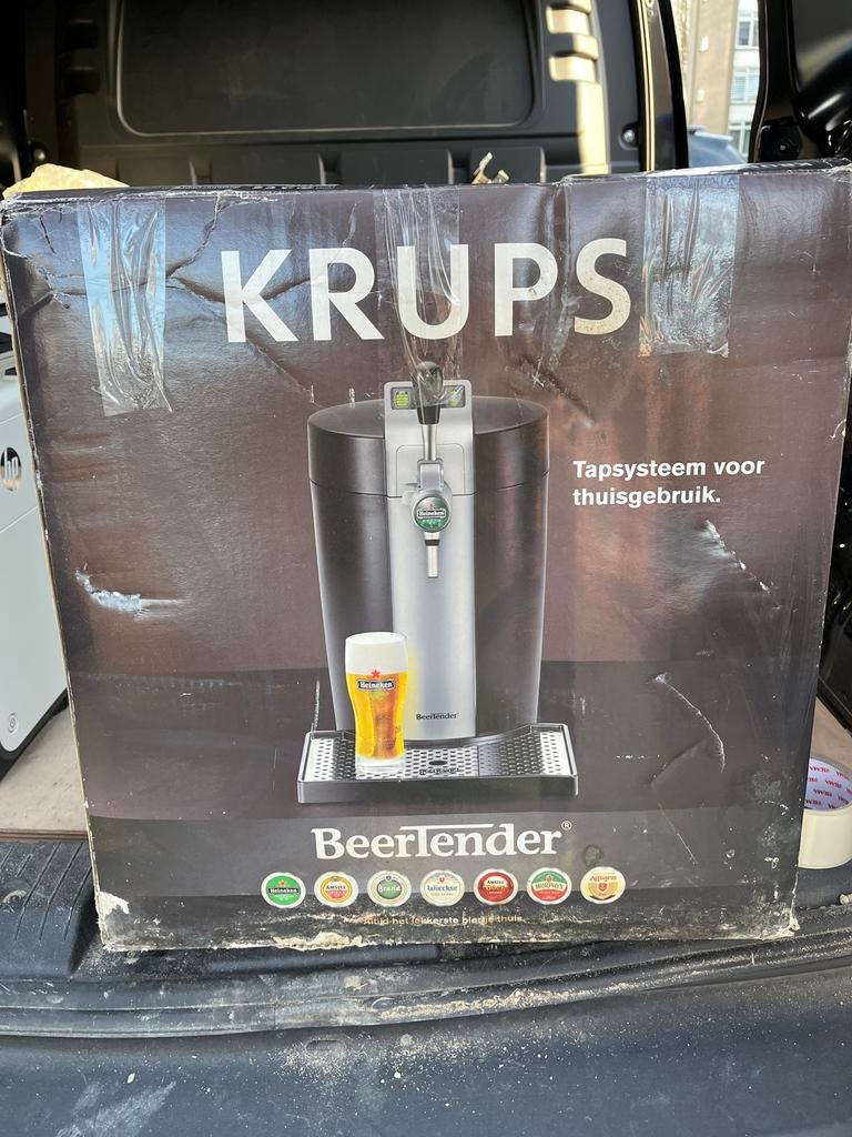 Krups BeerTender B90 thuistapsysteem voor bier, Witgoed en Apparatuur, Thuistaps, Ophalen of Verzenden, Zo goed als nieuw, Krups