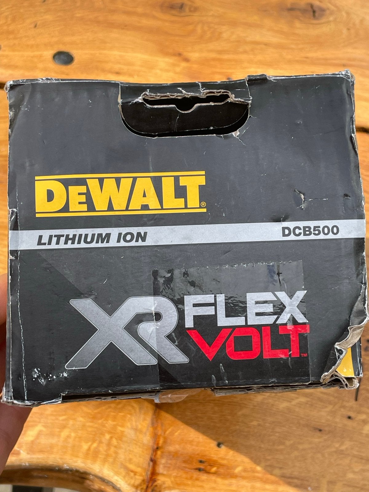DeWalt XR FlexVolt DCB500 Lithium Ion Acculader, Ophalen of Verzenden, Gebruikt