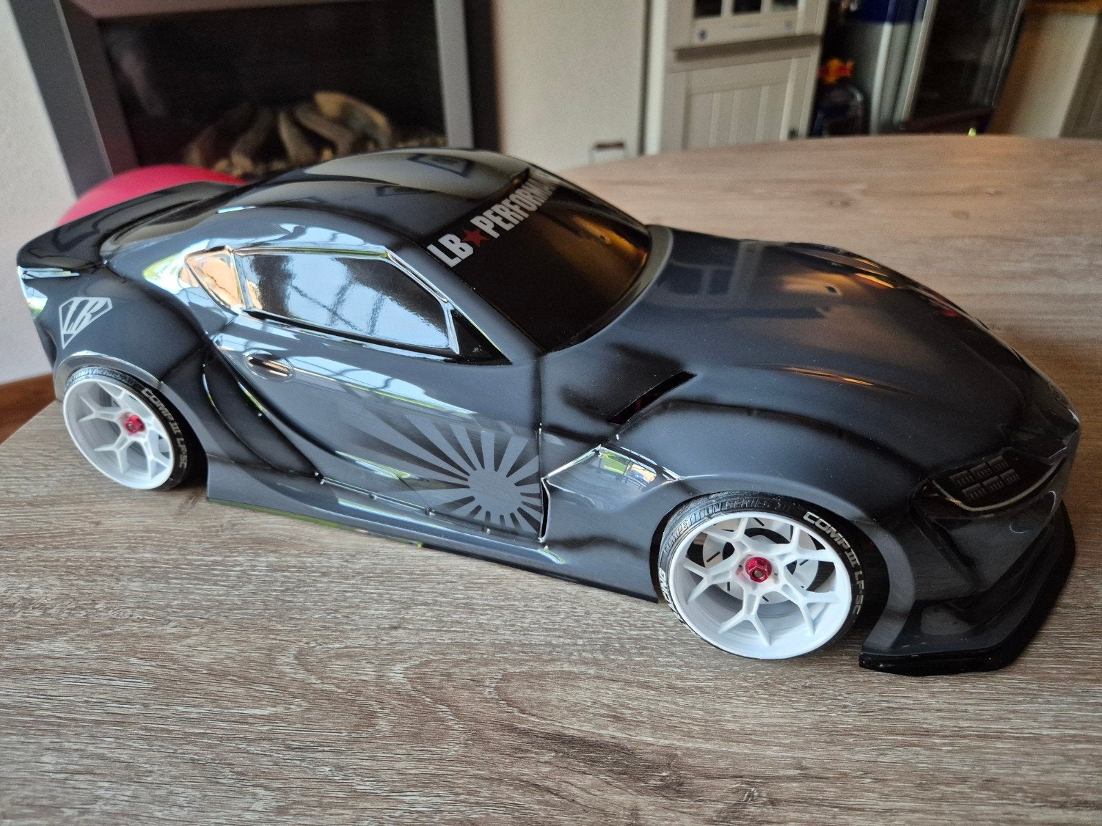 Rc drift toyota supra body (nieuw), Ophalen, Nieuw, Auto