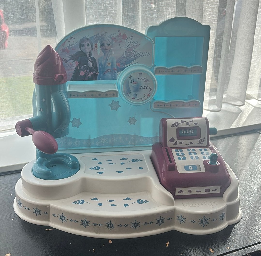 Smoby Frozen Ice Cream Shop, Ophalen, Gebruikt, Kunststof