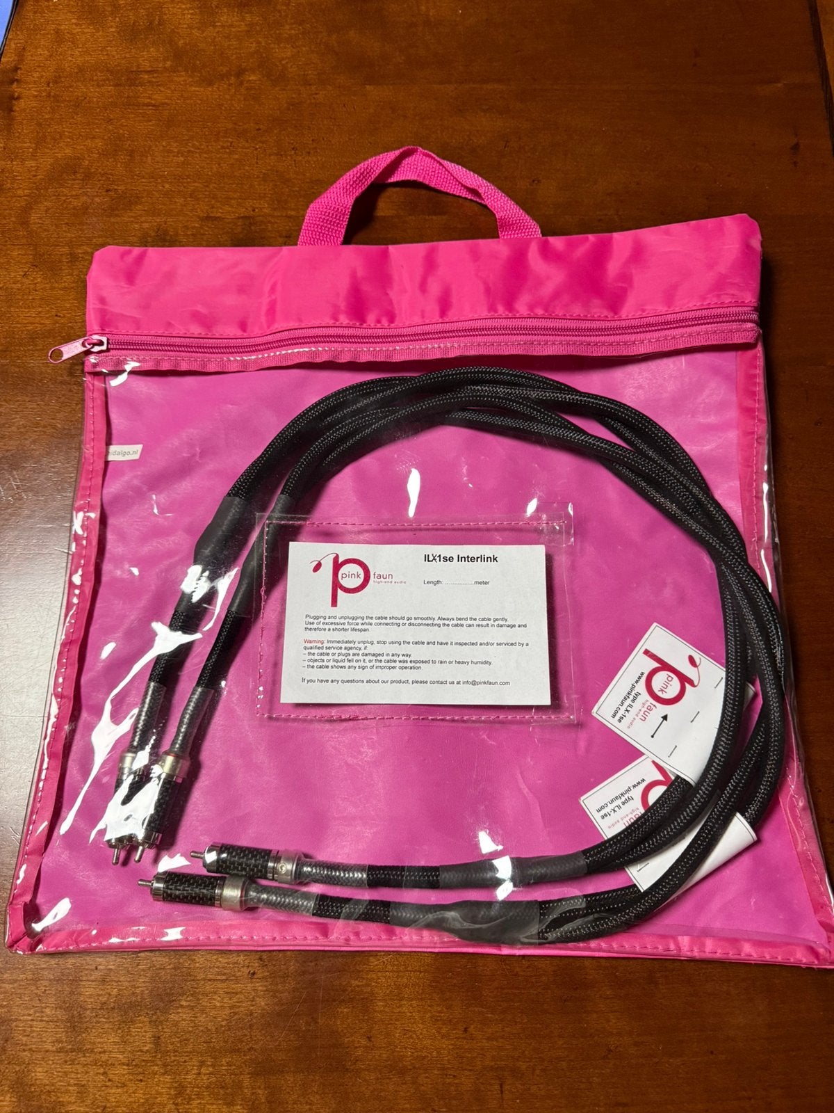 Pink Faun winkelvoorraad ILX 1 SE, Ophalen of Verzenden, Nieuw, Minder dan 2 meter, Interlink-kabel