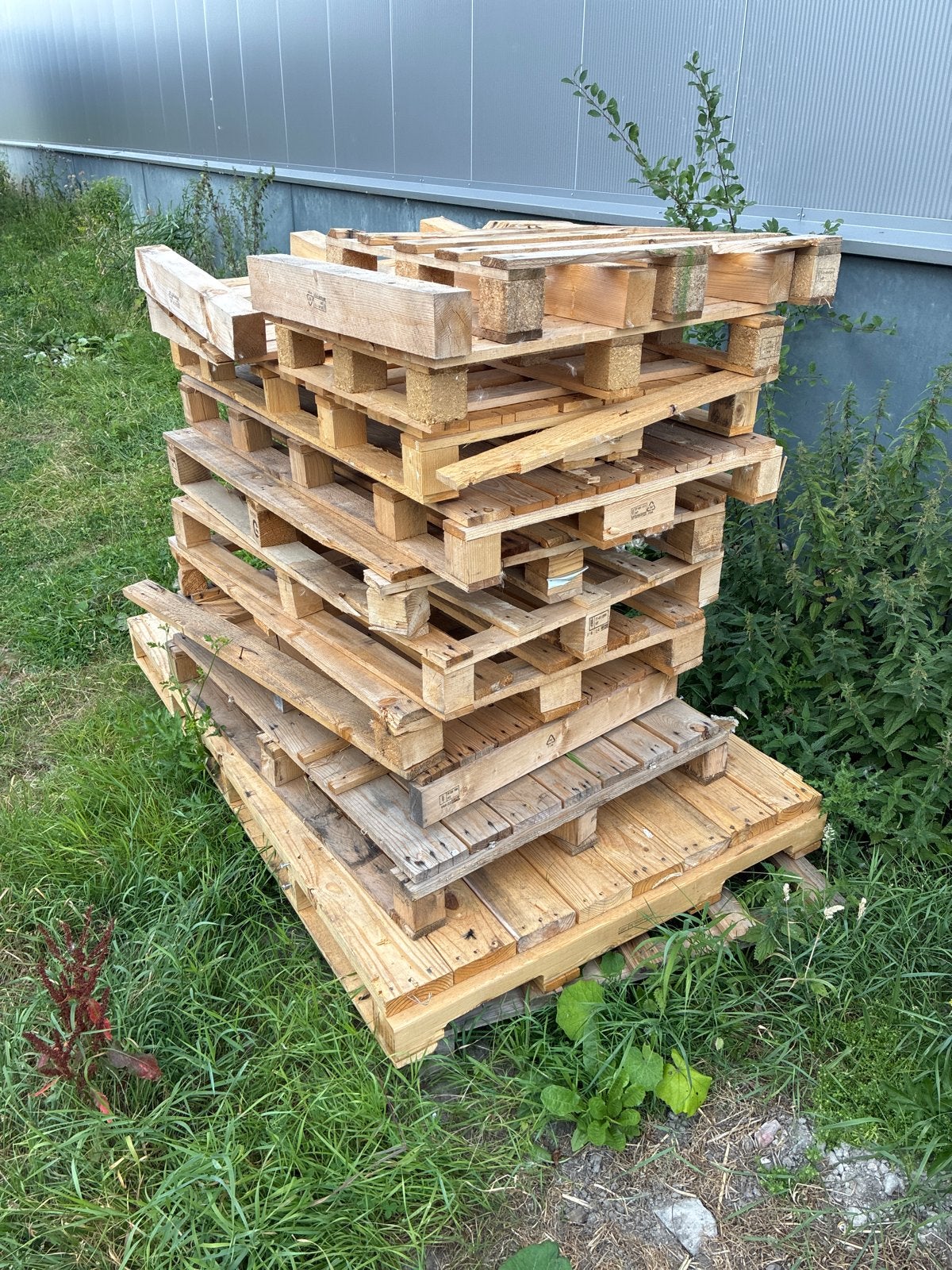 Gratis af te halen: Diverse gebruikte pallets in Nieuwegein, Ophalen, Gebruikt
