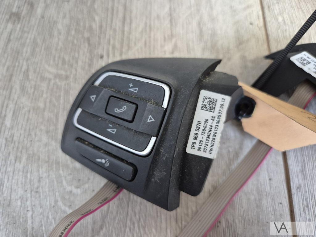Seat Leon / Altea stuurknoppen facelift stuur 2009 - 2013, Gebruikt, -, -, Ophalen of Verzenden