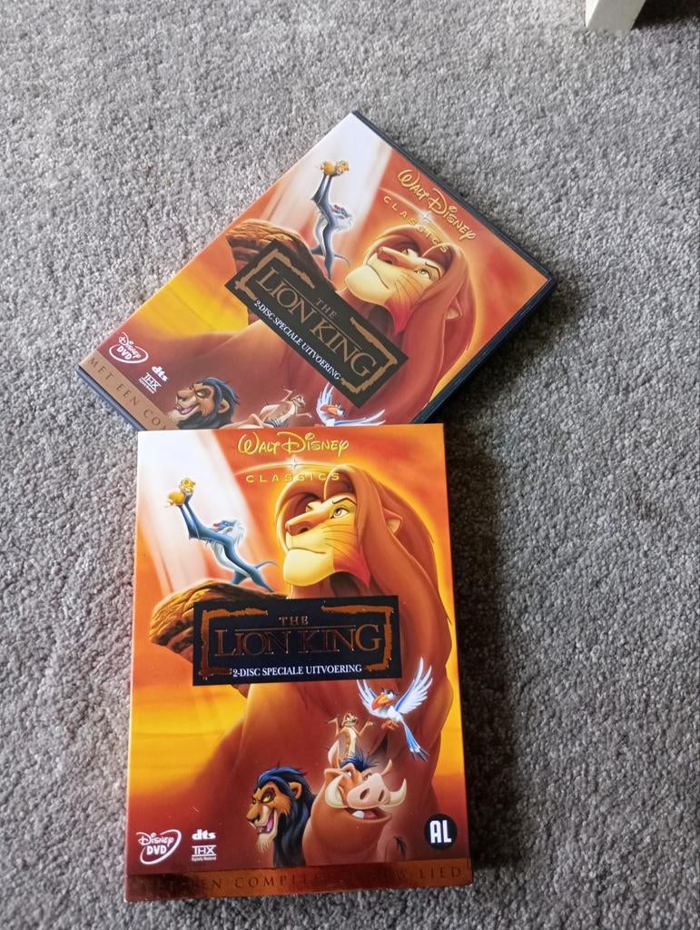 Lion King 2disc versie met hoes in Nieuwstaat, Alle leeftijden, Ophalen of Verzenden, Zo goed als nieuw, Amerikaans