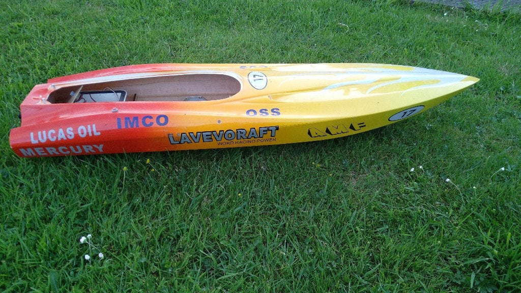 RC powerboat romp, Ophalen, Gebruikt, Groter dan 1:32, Overige merken