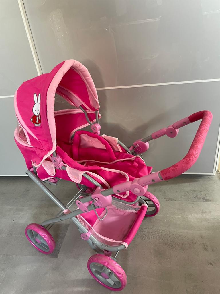 Poppenwagen, buggy en maxi cosi, Kinderen en Baby's, Speelgoed | Poppen, Ophalen of Verzenden, Gebruikt, Babypop