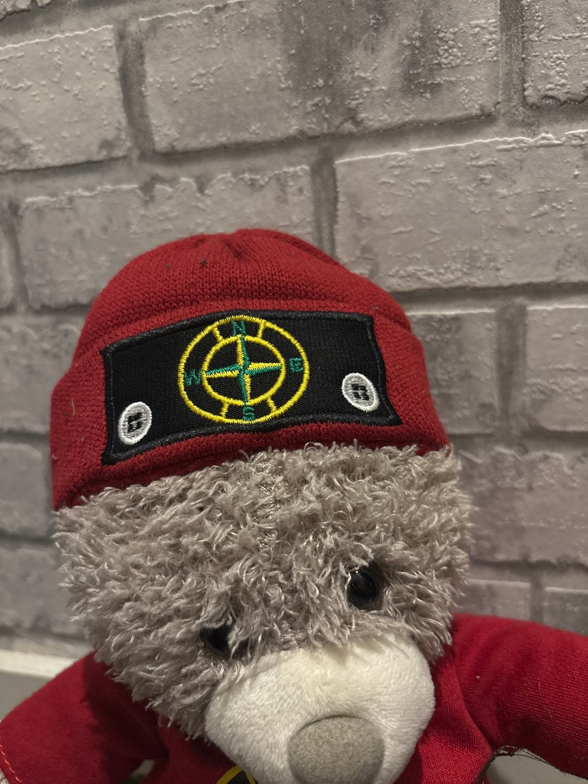 Stone Island knuffelbeer - 20 cm, Overige merken, Overige karakters, Beer, Nieuw