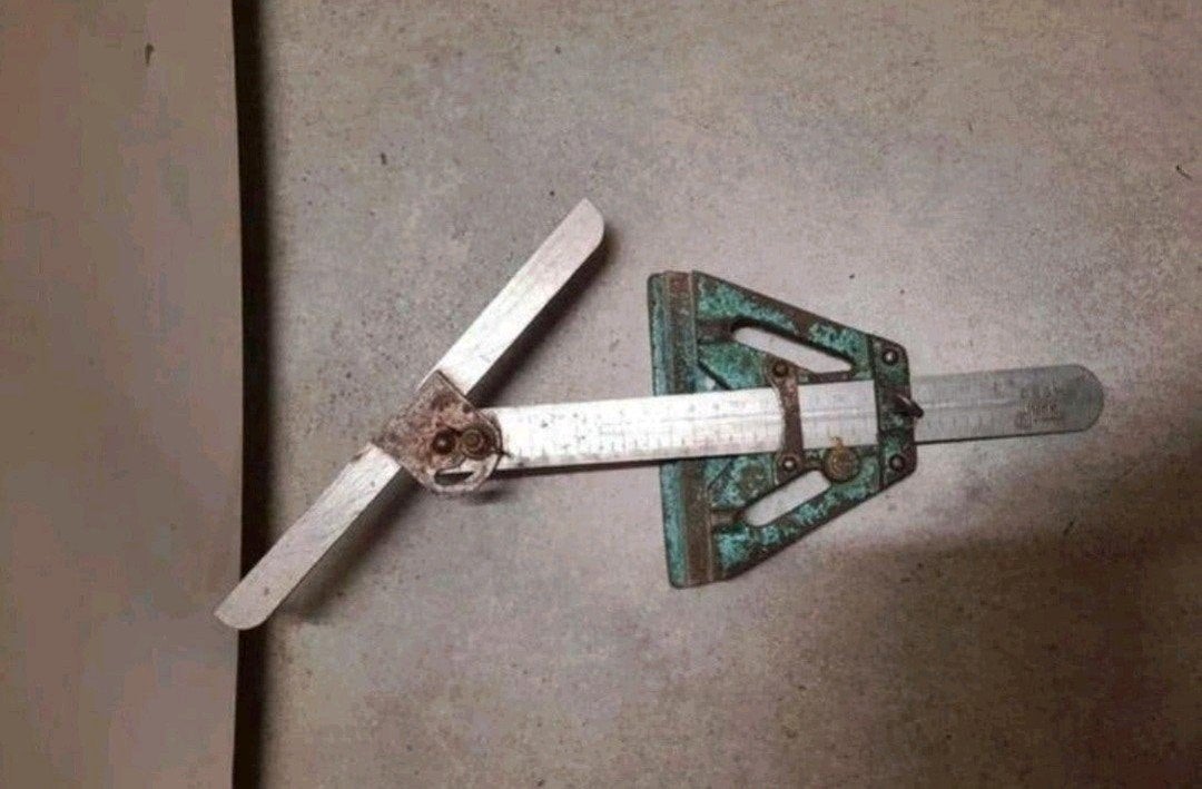 Hoekmeter voor  zweihaak zwaaihaak gradenboog
Hoekmeter voor, Ophalen of Verzenden