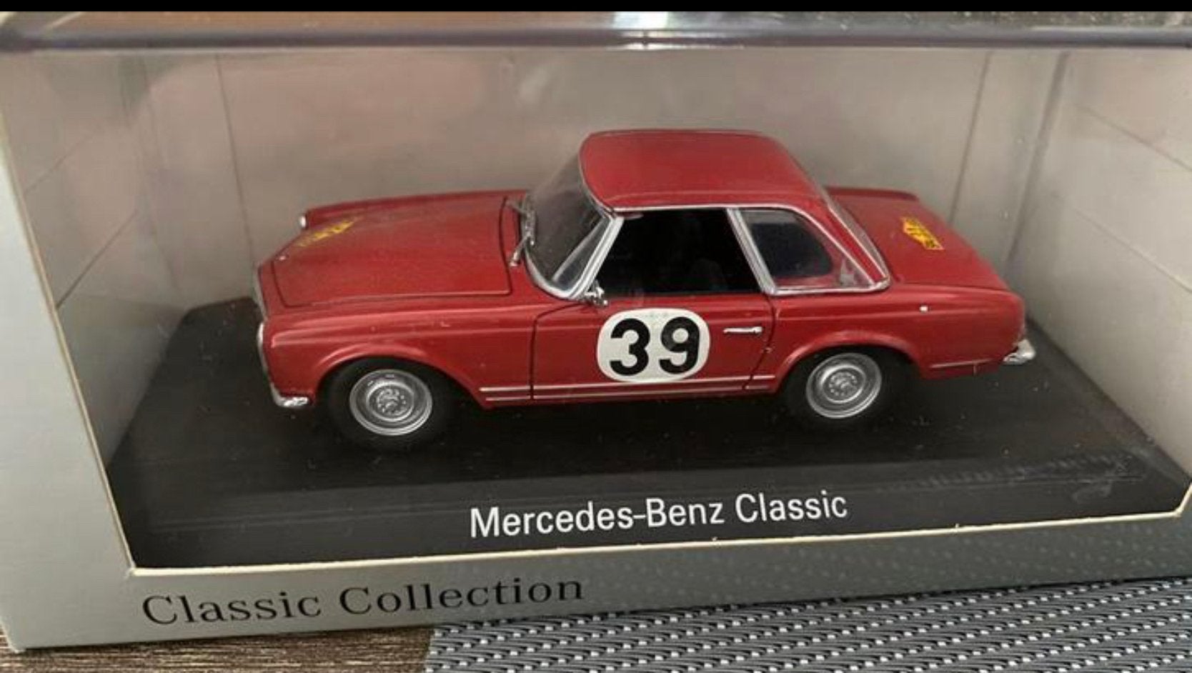 Mercedes 230 SL rally Spa-Sofia-Liége 1963 Collectors item, Ophalen, Nieuw, Auto, MiniChamps