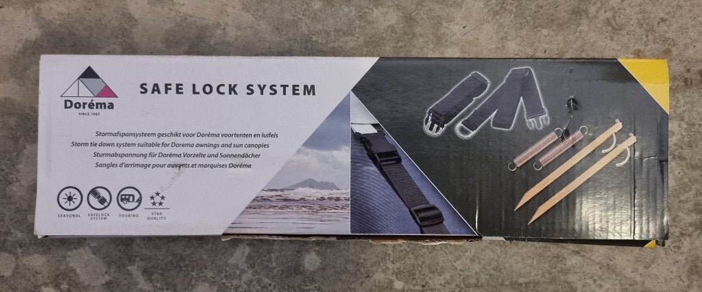 Doréma Safe Lock Stormbandset – Stormafspansysteem, Ophalen of Verzenden, Nieuw