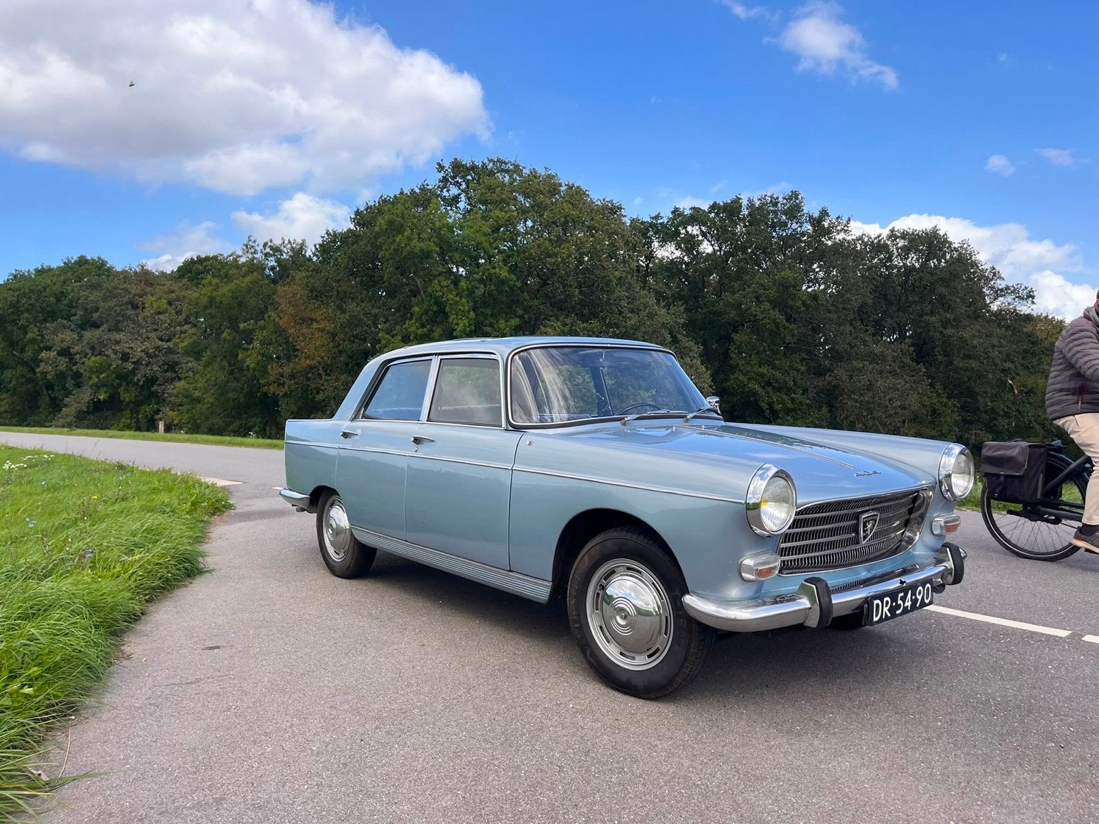 Peugeot 404 Injection 1966 Blauw, foto 5