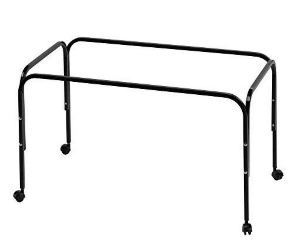 Ferplast zwart metalen kooi standaard (1 m) op zwenkwieltjes, Ophalen, Zo goed als nieuw, Kooi, Minder dan 60 cm