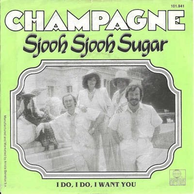CHAMPAGNE  1980  NEDERPOP Uit OMG. ROTTERDAM   C1421, Cd's en Dvd's, Vinyl Singles, Ophalen of Verzenden, Gebruikt, Pop
