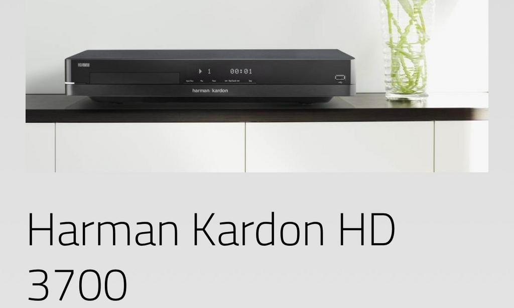 Harman kardon hd -3700 cd speler, Ophalen, Gebruikt, Overige merken