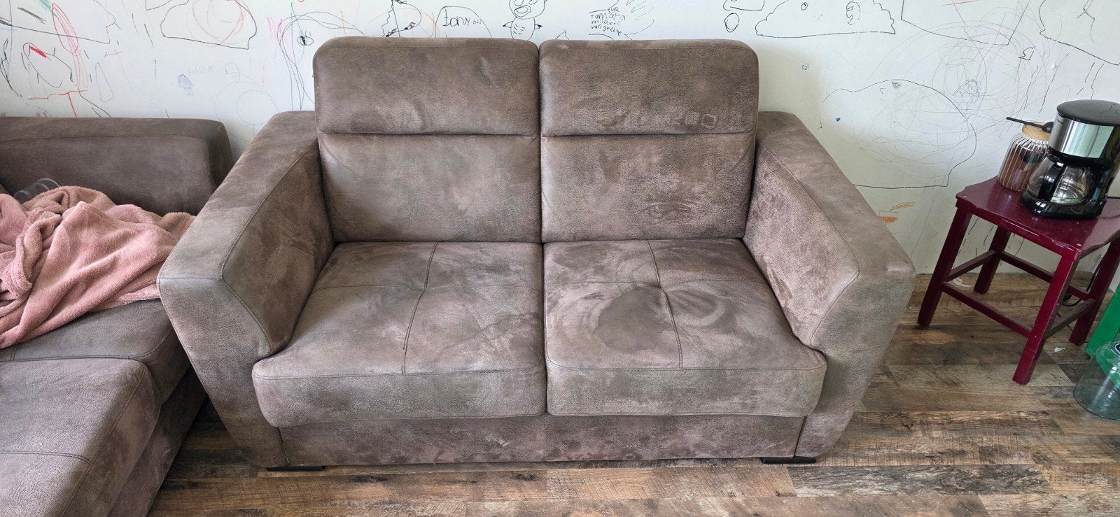2 mooie zitbanken 160cm lang - Gratis af te halen, Ophalen, Gebruikt, 150 tot 200 cm, Tweepersoons