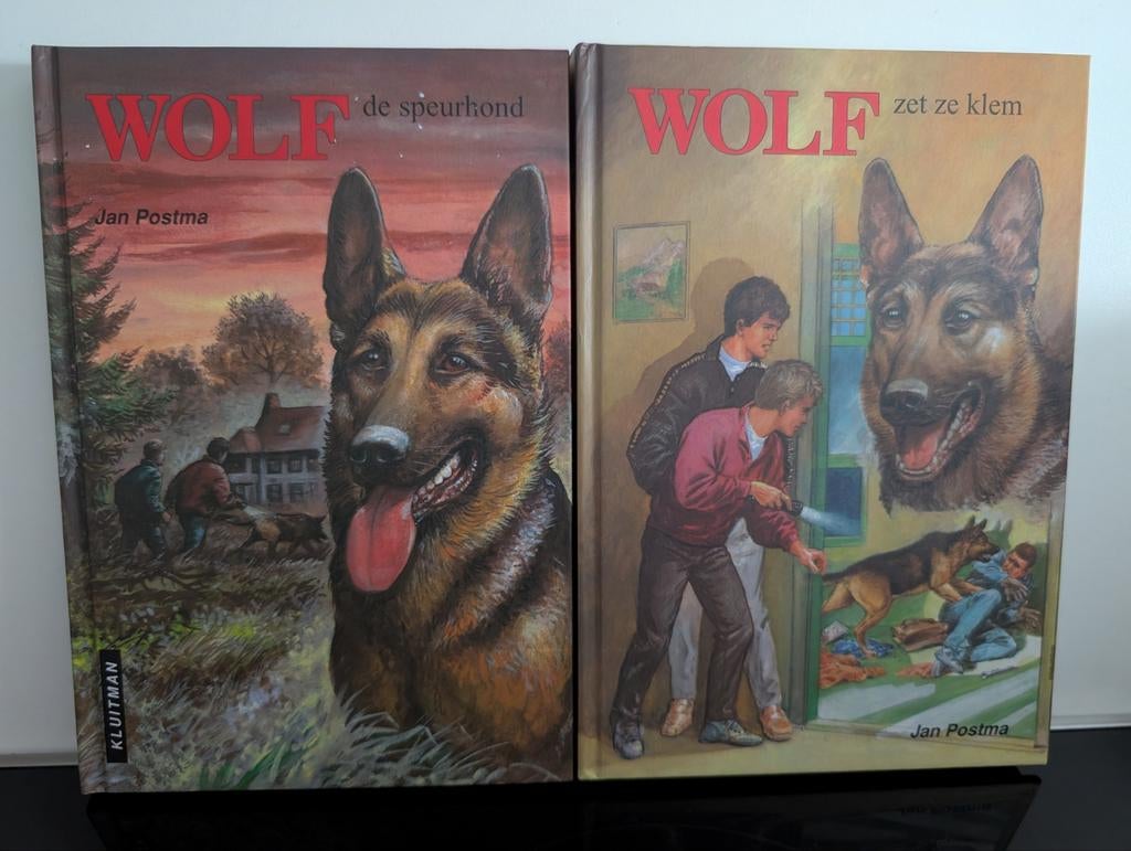 Jan Postma - Wolf, de speurhond en zet ze klem, Ophalen of Verzenden, Zo goed als nieuw, Jan Postma