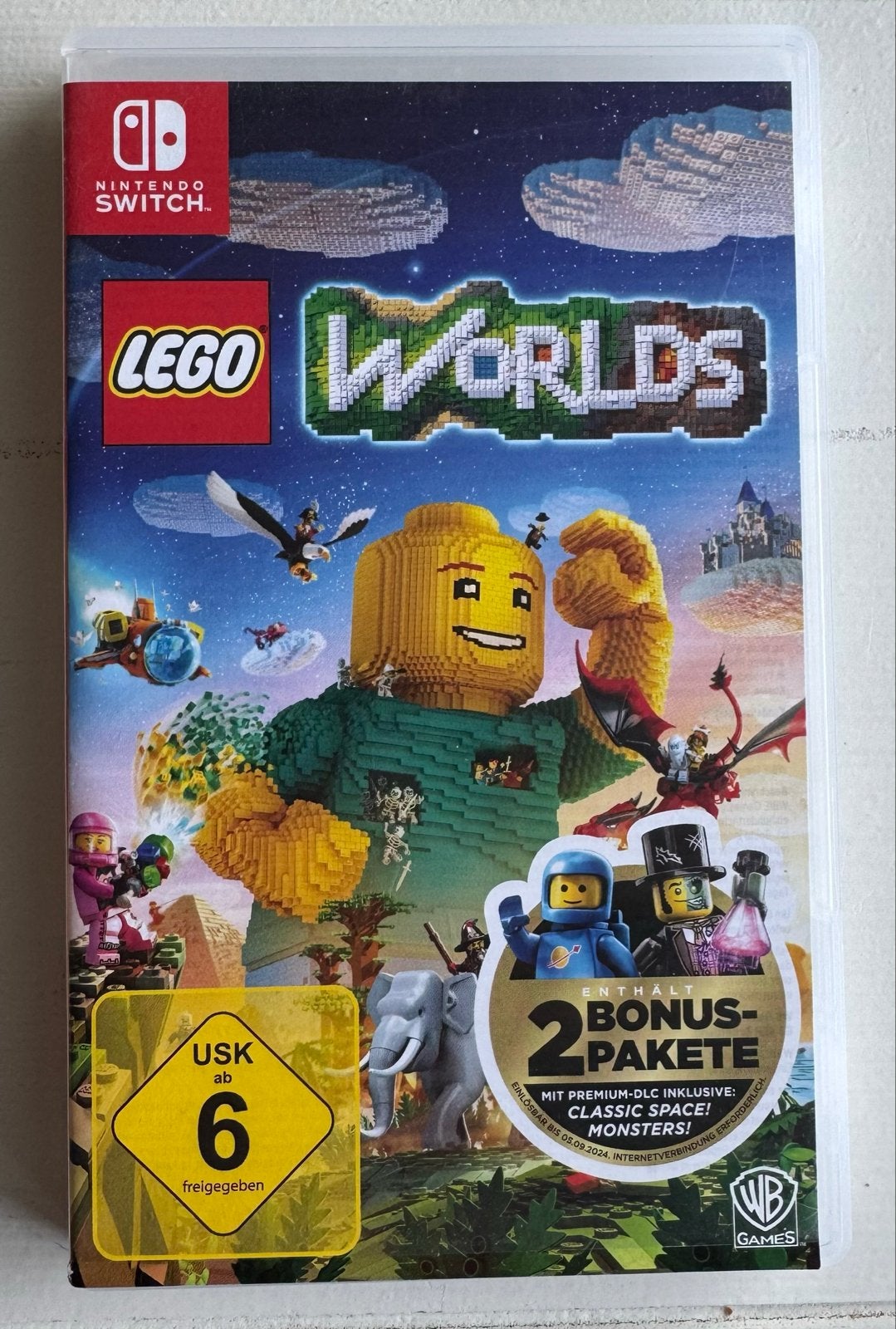 LEGO Worlds Nintendo Switch - Avontuur en Bouwplezier, Spelcomputers en Games, Avontuur en Actie, 1 speler, Eén computer, Ophalen of Verzenden