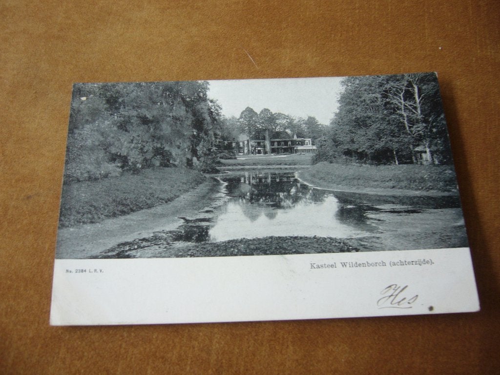 VORDEN  =  KASTEEL WILDENBORCH BRIEFKAART  1905, Ophalen of Verzenden, Voor 1920, Gelopen, Gelderland
