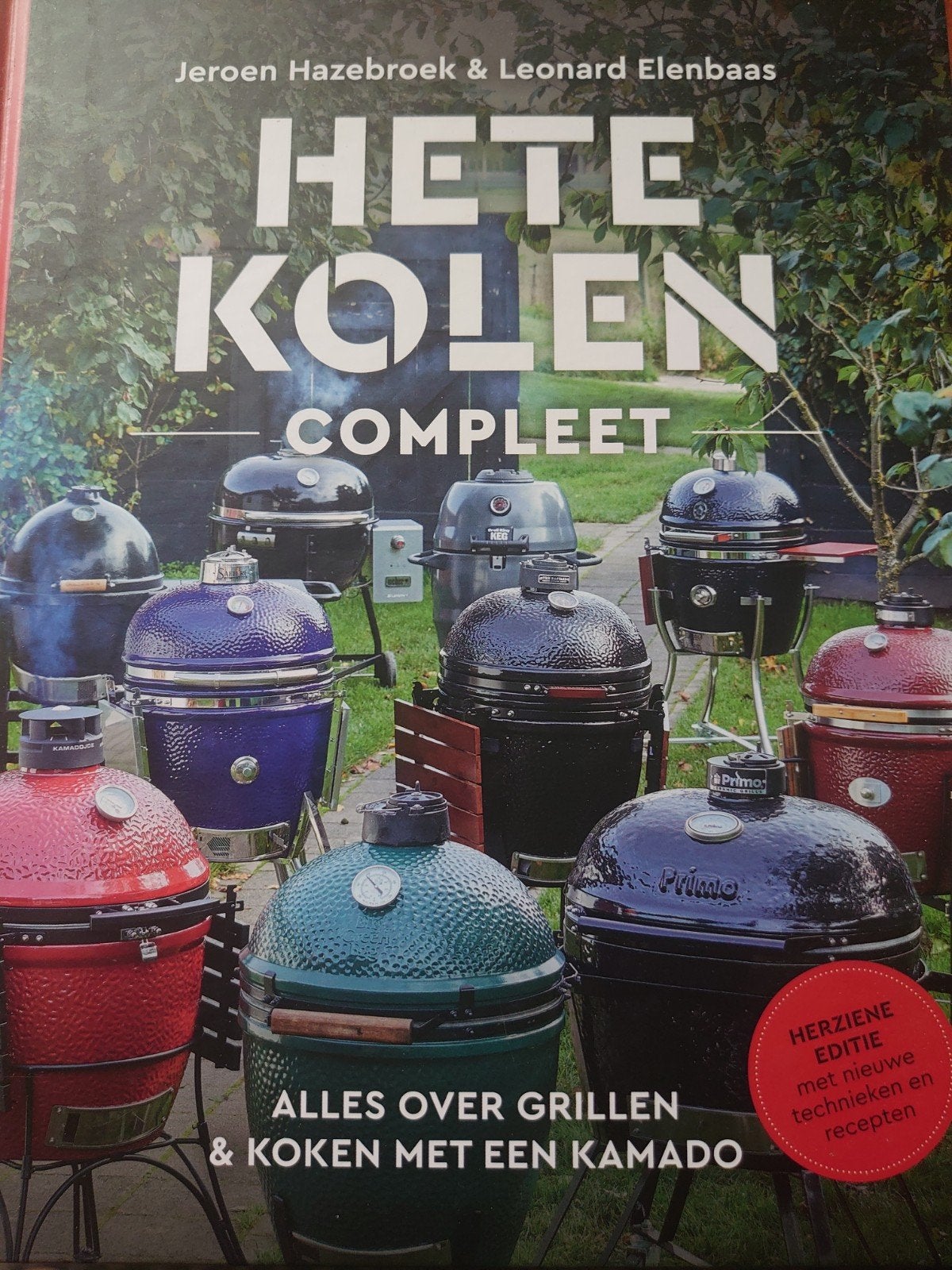 Hete Kolen Compleet: Alles over grillen & koken met Kamado, Ophalen of Verzenden, Jeroen Hazebroek & Leonard Elenbaas, Overige gebieden