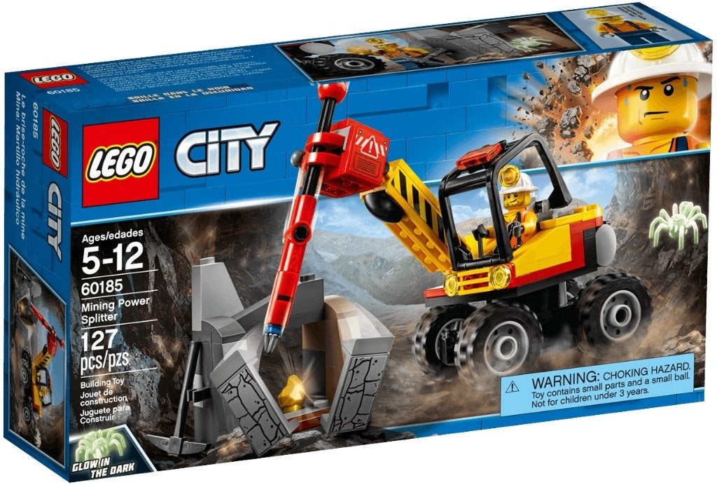 LEGO City 60185 Krachtige Mijnbouwsplitter * ‘t LEGOhuis *, Lego, Nieuw, Ophalen of Verzenden, X