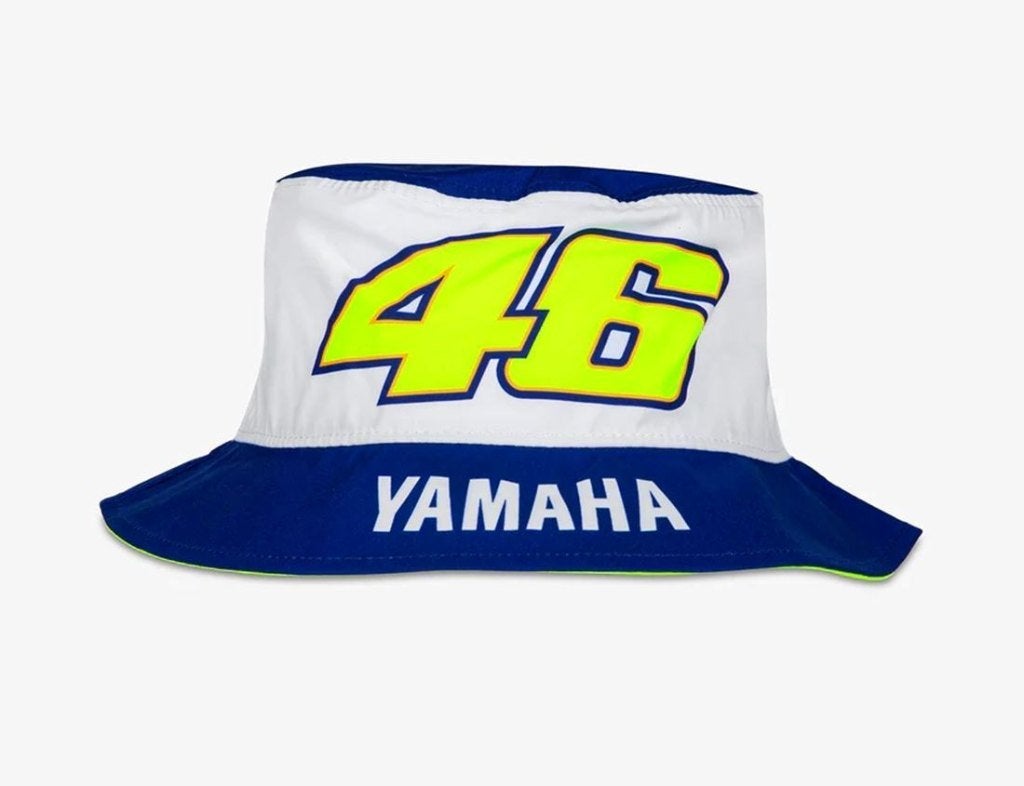 Valentino Rossi dual Heritage Yamaha bucket hat YHUFH548603, Hoed, Nieuw, Ophalen of Verzenden, VR Racing Apparel