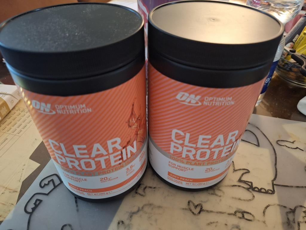 Optimum Nutrition Clear Protein Juicy Peach, Verzenden, Nieuw, Overige typen