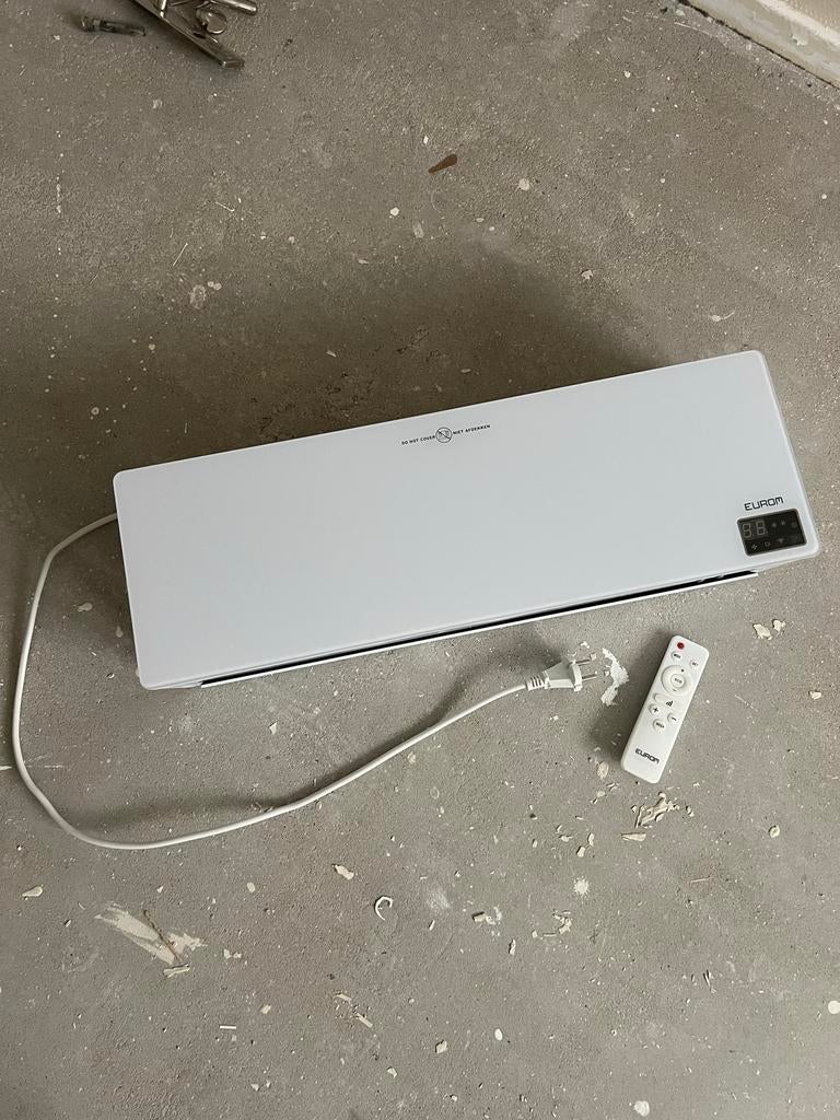 EUROM Wall Designheat 2000 Wifi keramische wandkachel, Ophalen, Verwarmen, Minder dan 60 m³, 2 snelheden