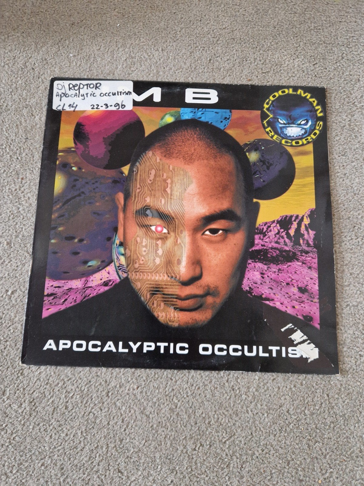 Tim B - Apocalyptic Occultism Vinyl (Hardcore/Gabber), Ophalen, Gebruikt, Hardcore, Originele persing